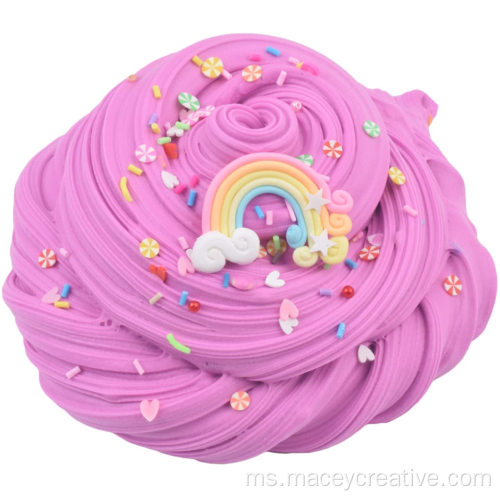 Eco Creative Plasticine Stress Relief Mainan Clay Fluffy